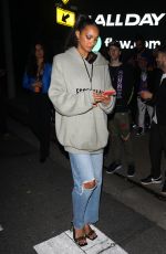 LAIS RIBEIRO Leaves Super Bowl Eve at Drake’s Event in West Hollywood 02/12/2022