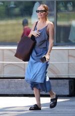 LARA BINGLE Leaves Her Hotel in Sydney 02/20/2022