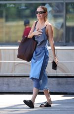 LARA BINGLE Leaves Her Hotel in Sydney 02/20/2022