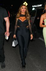 LARSA PIPPEN Leaves Super Bowl Eve at Drake’s Event in West Hollywood 02/12/2022