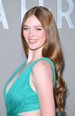 LARSEN THOMPSON at Alberta Feretti Show at Milan Fashion Week 02/23/2022
