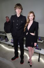 LARSEN THOMPSON at Christian Siriano Fashion Show in New York 02/12/2022