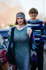 LARSEN THOMPSON at Missoni Show at Milan Fashion Week 02/26/2022