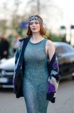 LARSEN THOMPSON at Missoni Show at Milan Fashion Week 02/26/2022