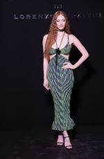 LARSEN THOMPSON at Philosophy by Lorenzo Serafini Fashion Show in Milan 02/26/2022