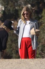 LAURA DERN at Her Birthday Picnic Lunch with a Friend in Los Angeles 02/10/2022