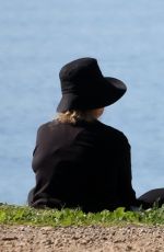 LAURA DERN at Her Birthday Picnic Lunch with a Friend in Los Angeles 02/10/2022