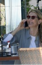 LAURA DERN at Her Birthday Picnic Lunch with a Friend in Los Angeles 02/10/2022