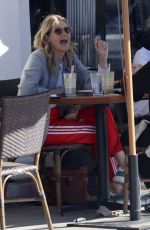 LAURA DERN at Her Birthday Picnic Lunch with a Friend in Los Angeles 02/10/2022