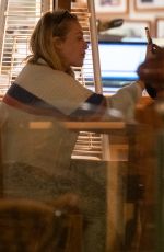 LAURA HAMILTON Out for Dinner in Spain 02/07/2022