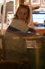 LAURA HAMILTON Out for Dinner in Spain 02/07/2022