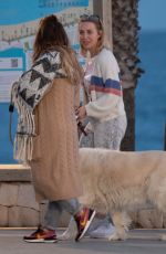 LAURA HAMILTON Out for Dinner in Spain 02/07/2022