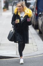 LAURA WHITMORE Arrives at BBC Studios in London 02/20/2022