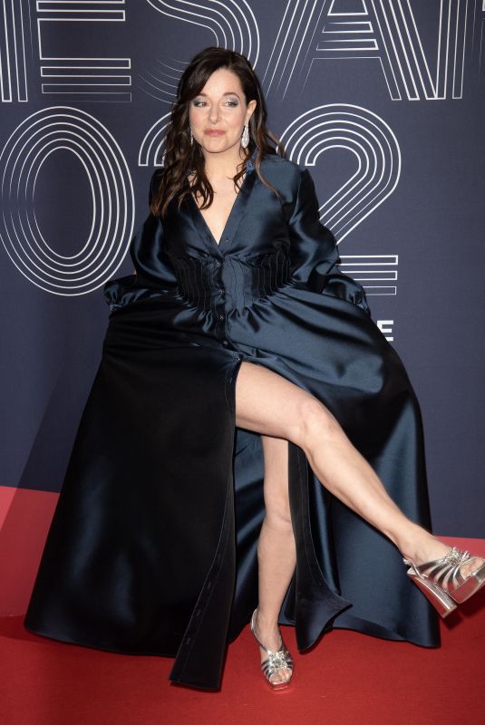 LAURE CALAMY at 47th Cesar Film Awards in Paris 02/25/2022