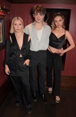 LAUREN LYLE at ES Magazine Relaunch Party at London Fashion Week 02/18/2022