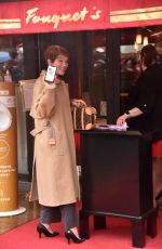 LEA SEYDOUX Arrives at Lunch for Nominees of Cesar 2022 at Fouquet