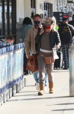 LEILA GEORGE at LAX Airport in Los Angeles 02/17/2022