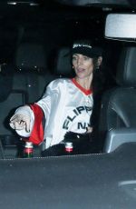 LIBERTY ROSS Leaves Super Bowl LVI at SoFi Stadium in Inglewood 02/13/2022