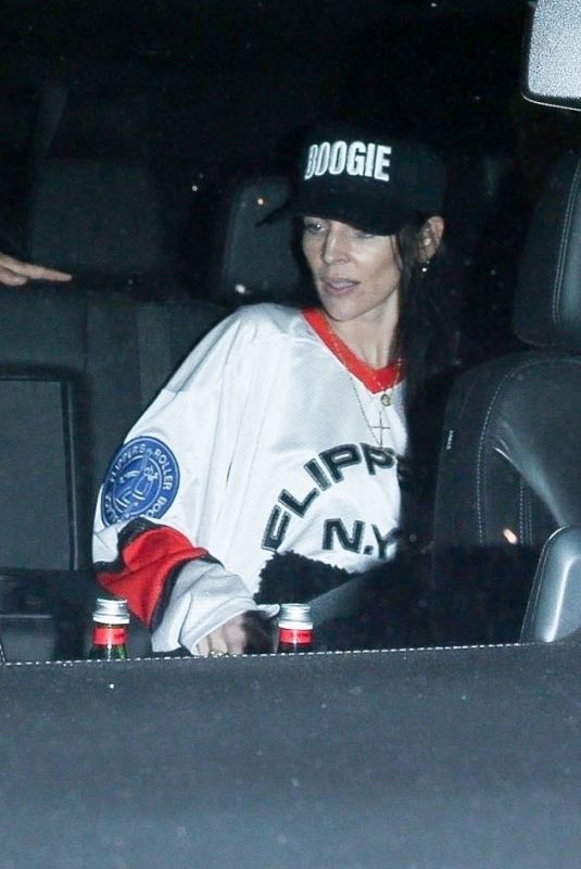 LIBERTY ROSS Leaves Super Bowl LVI at SoFi Stadium in Inglewood 02/13/2022