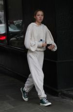 LILA GRACE MOSS Out and About in London 02/21/2022