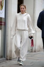 LILA GRACE MOSS Out and About in London 02/21/2022