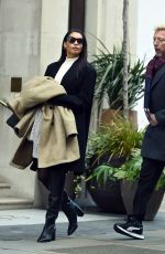 LILIAN DE CARVALHO MONTEIRO and Boris Becker at Romeo Y Julieta Cigar Shop in London 02/04/2022