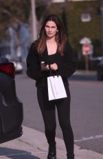 LILY ALDRIDGE Out Shopping in Beverly Hills 02/01/2022