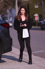 LILY ALDRIDGE Out Shopping in Beverly Hills 02/01/2022