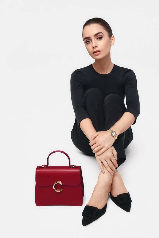 LILY COLLINS for Panthere de Cartier 2022