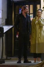 LILY JAMES and Michael Shuman Night Out in Los Angeles 02/05/2022
