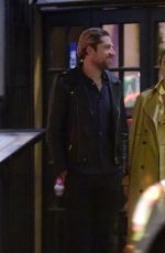 LILY JAMES and Michael Shuman Night Out in Los Angeles 02/05/2022