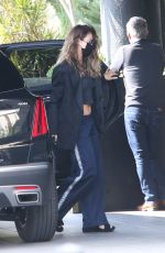 LILY JAMES Arrives at Roosevelt Hotel in Hollywood 02/02/2022