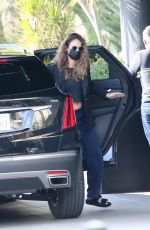 LILY JAMES Arrives at Roosevelt Hotel in Hollywood 02/02/2022