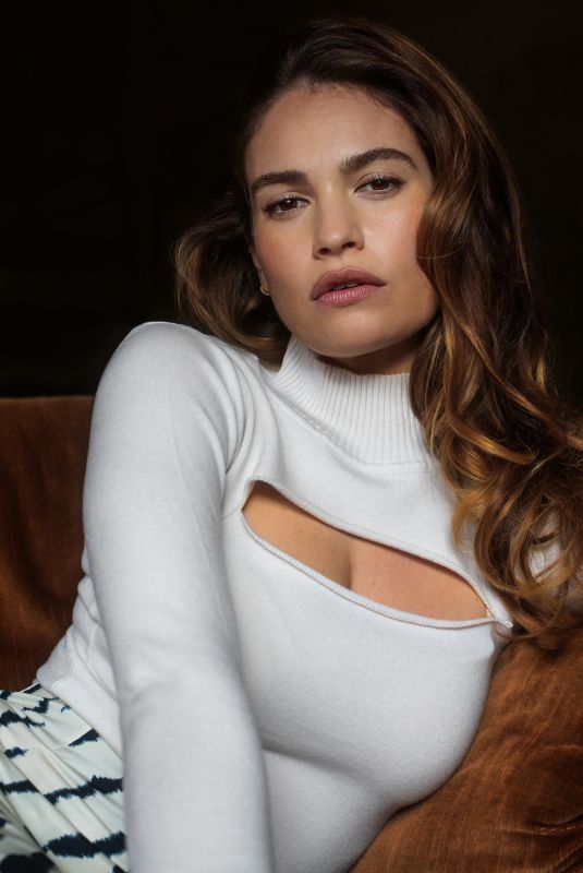 LILY JAMES for Rolling Stone Magazine, February 2022
