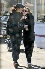 LILY-ROSE DEPP and Yassine Stein Out for Burgers in Los Angeles 02/06/2022