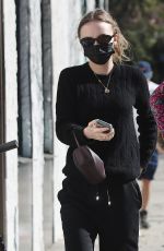 LILY-ROSE DEPP Out for Coffee in Los Feliz 02/08/2022