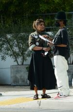 LINDA PERRY Shopping at Maison Margiela in Beverly Hills 02/22/2022
