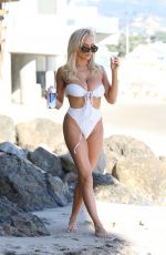 LINDSEY PELAS in Bikini at a Beach in Malibu 02/22/2022