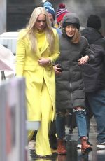 LINDSEY VONN Arrives at Today Show in New York 02/07/2022
