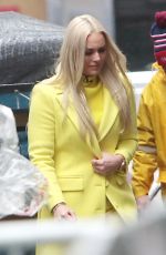 LINDSEY VONN Arrives at Today Show in New York 02/07/2022
