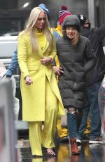 LINDSEY VONN Arrives at Today Show in New York 02/07/2022