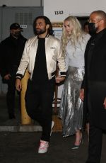 LINDSEY VONN at a Super Bowl After-party at Elephante Restaurant in Santa Monica 02/136/2022