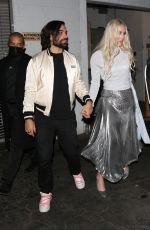 LINDSEY VONN at a Super Bowl After-party at Elephante Restaurant in Santa Monica 02/136/2022