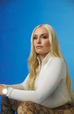LINDSEY VONN at FN Cover Photoshoot, January 2022
