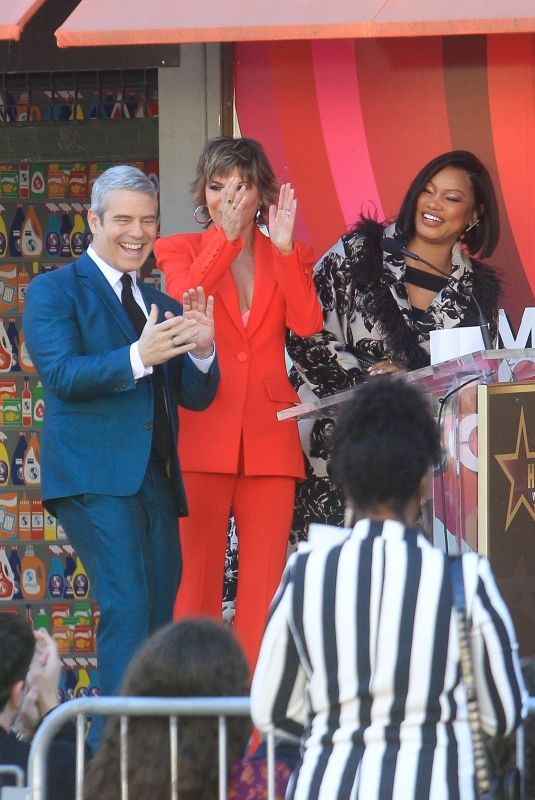 LISA RINNA and GARCELLE BEAUVAIS at Andy Cohen