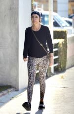 LISA RINNA Leaves Pilates Class in West Hollywood 02/14/2022