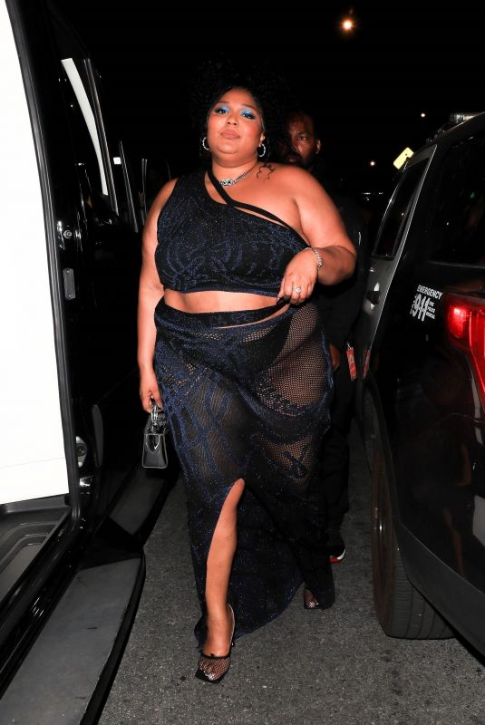LIZZO at Super Bowl Eve at Drake’s Event in West Hollywood 02/12/2022