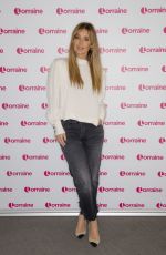 LOUISE REDKNAPP at Lorraine Show in London 02/10/2022