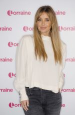 LOUISE REDKNAPP at Lorraine Show in London 02/10/2022