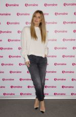 LOUISE REDKNAPP at Lorraine Show in London 02/10/2022